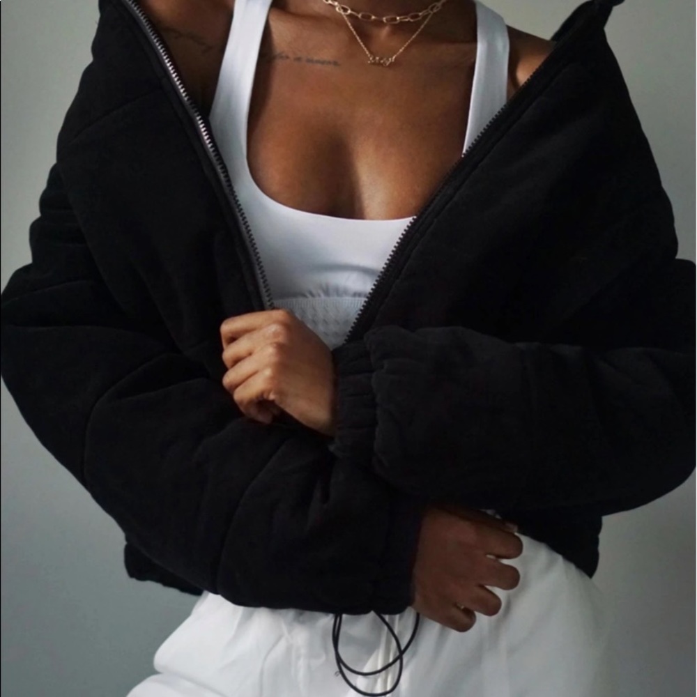 Polly Puffer Jacket Black